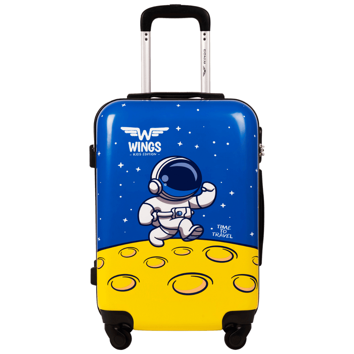 WALIZKA KIDS KABINOWA TWARDA WINGS BLUE ASTRONAUT S 20" KIDS COLLECTION