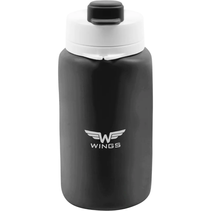 WINGS Butelka podróżna BIDON 550ml BLACK TRAVEL MUST HAVE