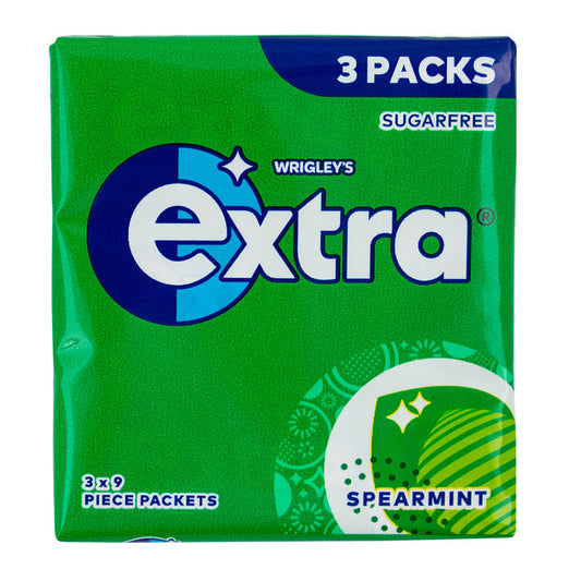 Wrigley's Extra Cool Breeze Gums 12.6g (3 x 9 Piece)